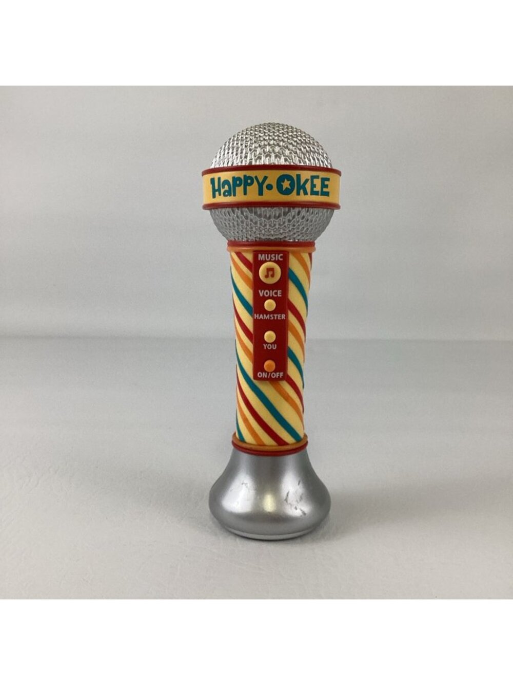 Hallmark Happy-Okee Hamster Voice Changing Microphone Electronic Toy TESTED